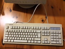 Tastiera Samsung PC Vintage + Mouse optical + cavo alimentatore