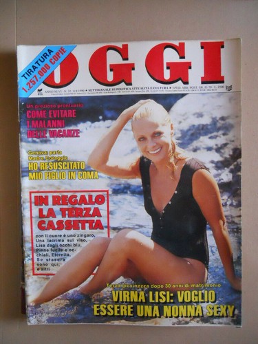 Oggi 1990 virna lisi - oggi, n�32