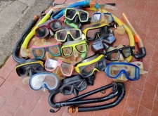 15 MASCHERE da SUB vintage varie