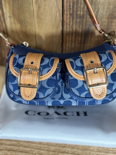 Borsa coach ashton - in, denim