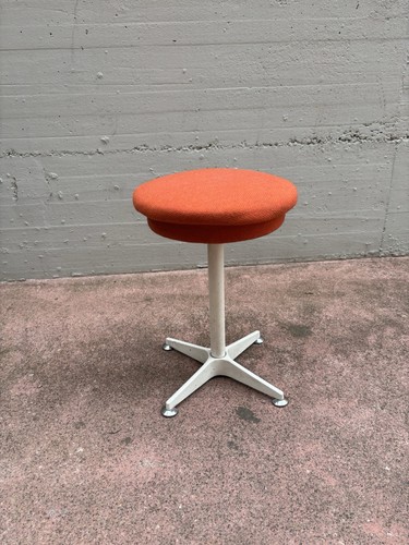 Sgabello girevole mid century - sgabello, mid-century