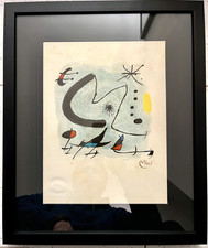 Joan miro lettera - lettera, "m"