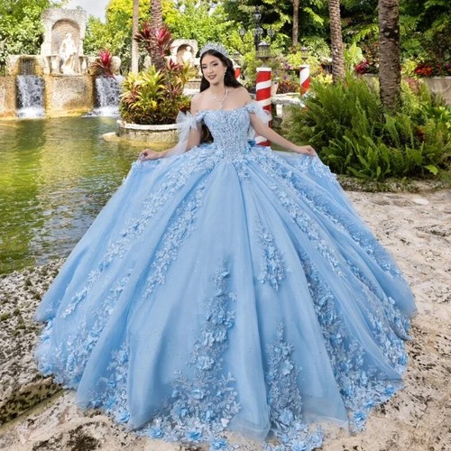 Abito ballo bambino blu - abito,