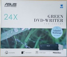 ASUS Masterizzatore DVD DRW-24D5MT SATA Interno M-Disc Silent Retail Nero