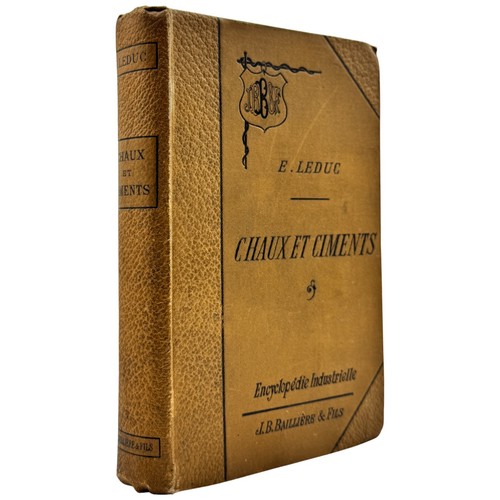 Chaux ciments leduc 1902 - chaux, e