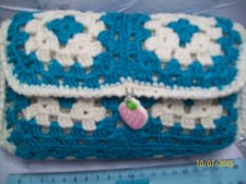 borsa stile granny fatta a mano uncinetto