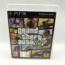 GIOCO Grand Theft Auto 5 GTA V PlayStation 3 Ps3 Con Manuale ITALIANO PAL ITA