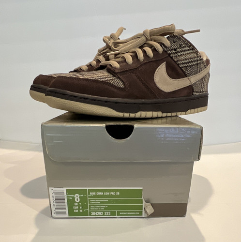 Nike dunk low pro tweed - low, sb