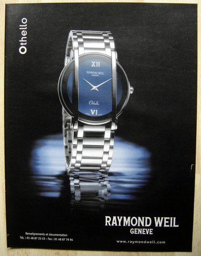 Publicité papier montre - papier,