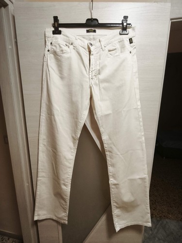 Pantalone uomo bianco versace - pantalone,