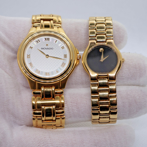 Movado museum his hers watch - movado,