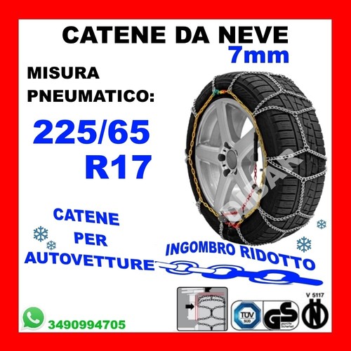 Catene neve auto omologate - catene, da