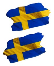 Bandiere svedesi adesivi