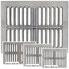 Griglia cenere in Ghisa Misure Varie per termo Camino e Stufa  |  By LUNAWAY