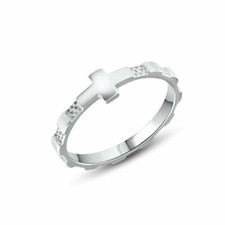 Anello rosario unisex
