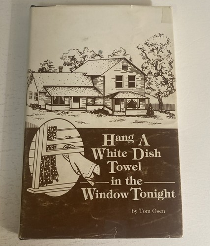 Hang white dish towel the - a,