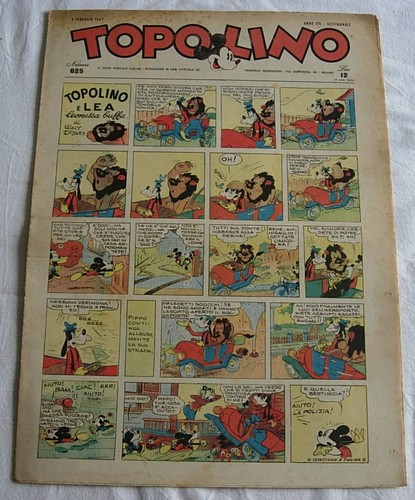 Topolino giornale 625 ed - ,