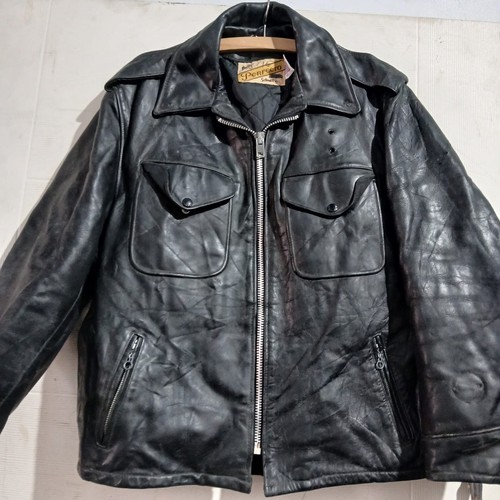 Giacca pelle nera - pelle, schott