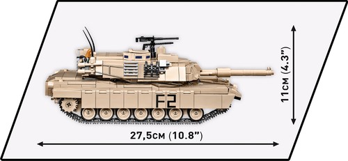 Cobi m1a2 abrams 2622 - abrams, #2622