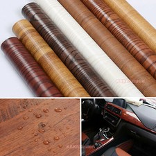 Autoadesivo Elasticizzato - Legno Texturizzato Venatura Legno Vinile Wrap Auto Tavolo Adesivo CB