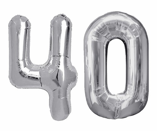 Palloncino gonfiabile anni - palloncino, 40