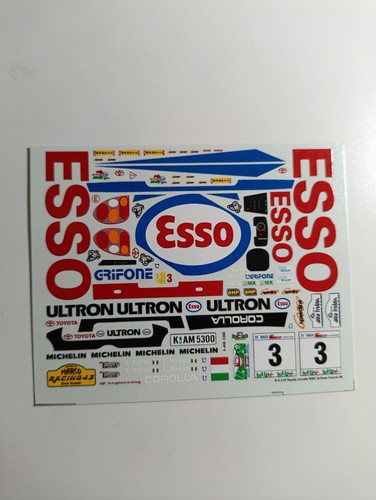 Decals toyota corolla wrc - decals,