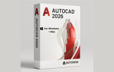 Autodesk AutoCAD 2026 - 3 anni