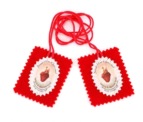 Pezzi scapolare sacro - pezzi, 25