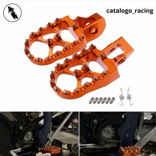 Pedane poggiapiedi ktm exc - poggiapiedi,
