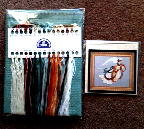 Kit punto croce angelo - croce,
