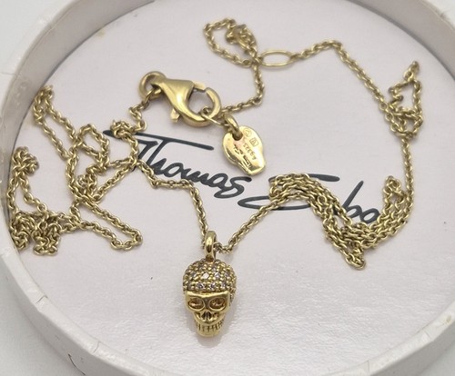 Collana teschio thomas sabo - ,