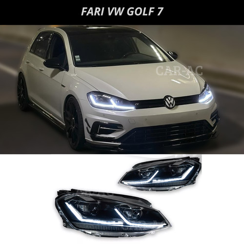 Fari golf mk7 vii cromati - vii,