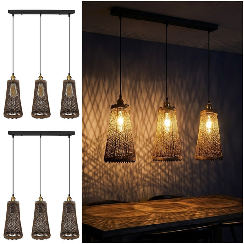 Lampada sospensione teste - a, 3