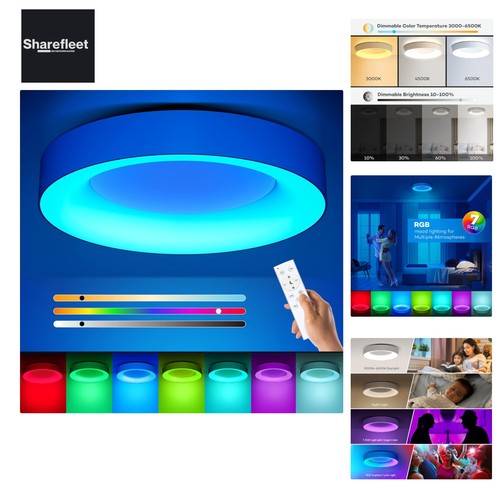 Plafoniera led rgb cambio - led,