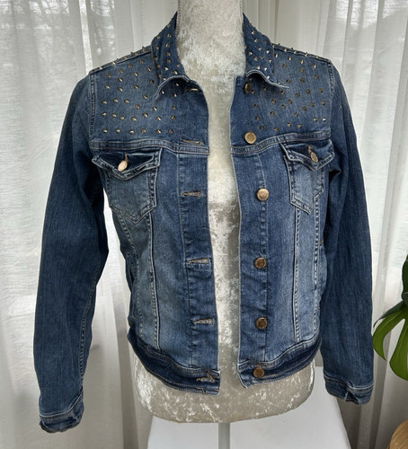 Zara giacca jeans con - giacca,