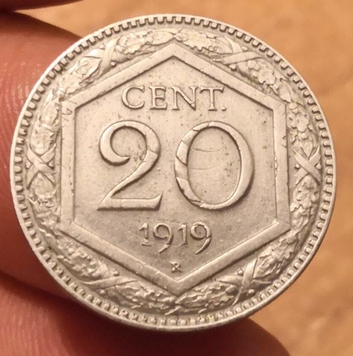 Centesimi 1919 esagono - 20,