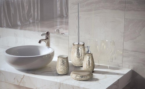 Set accessori bagno ceramica - accessori,