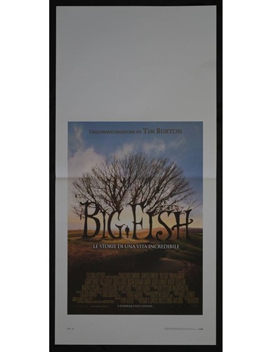 Locandina big fish tim burton - big,