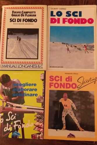 Sci fondo 4 volumi - sci,