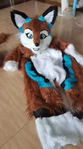 Costume mascotte pelosa