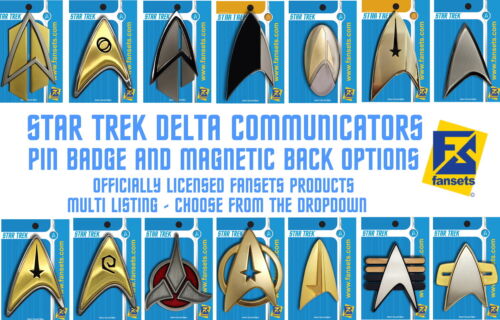Star trek delta communicators - star,