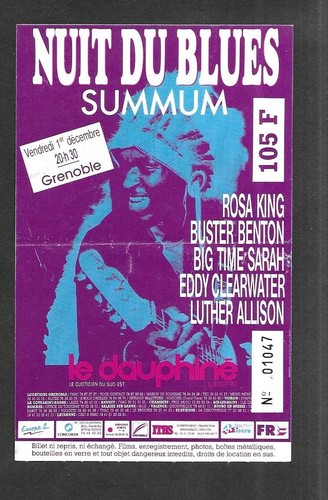 Rare ticket billet - /, concert