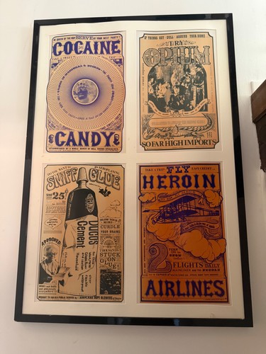 Quadro stampa inglese vintage - quadro,