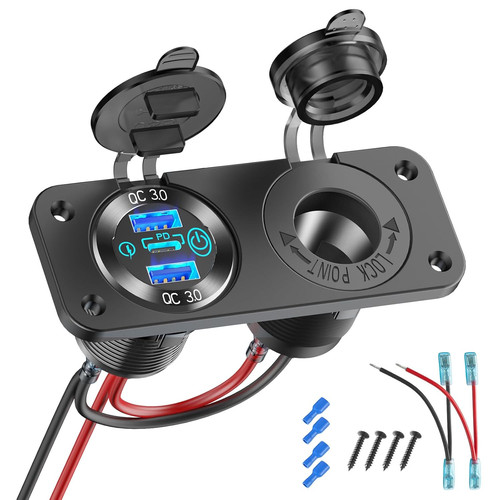 Presa usb 12v marine - presa,