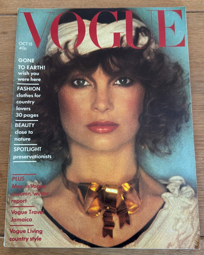 Vogue magazine oct 1974 - magazine,