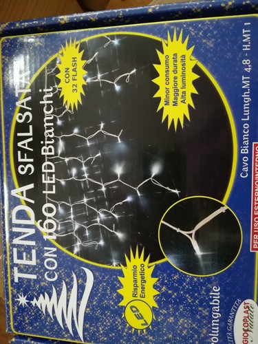 Tenda led sfalsata con 160 - tenda,