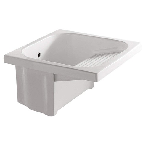 Lavatoio con sponda cm - 60×60,