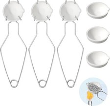 9 Pezzi Crogioli per Fusione Metallo Kit, 6 Crogioli al Quarzo in Ceramica, 3 Pezzi... 