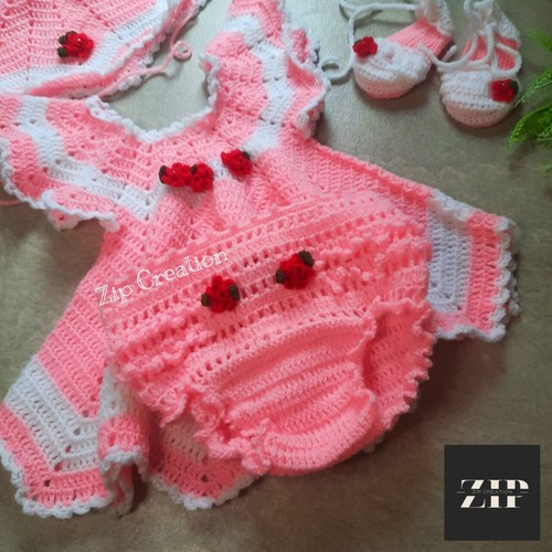 Set abito rosa bianco - abito,