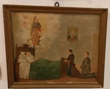 Antique Oil Painting on Canvas